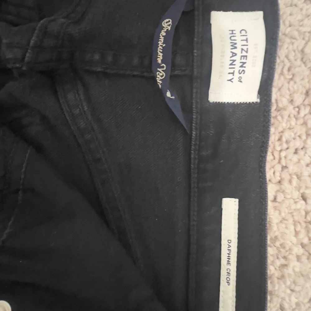 Citizens Of Humanity Black High Rise Jeans - Picture 3 of 4